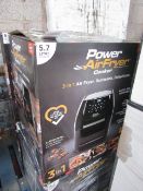 | 4X | POWER AIR FRYER COOKER 5.7LTR | UNCHECKED AND BOXED | SKU C5060541513068 | RRP £149.99 |