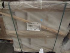 Pallet of approx 20 Lecico Senner 1 tap hole 60cm basins, new