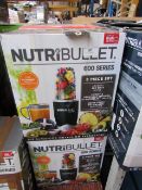 | 10X | NUTRI BULLET 600 SERIES, COLOUR MAY VARY FROM THE PICTURE | UNCHECKED AND BOXED | NO