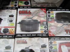 | 10X | MICRO CHEF GRILL DELUXE KIT, TURNS YOU MICROWAVE INTO A GRILL | UNCHECKED AND BOXED | NO