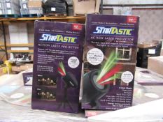 | 10X | STARTASTIC ACTION LASER PROJECTORS | UNCHECKED AND BOXED | NO ONLINE RE-SALE | SKU