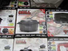 | 10X | MICRO CHEF GRILL DELUXE KIT, TURNS YOU MICROWAVE INTO A GRILL | UNCHECKED AND BOXED | NO