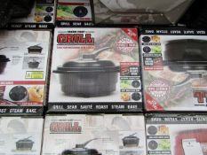 | 10X | MICRO CHEF GRILL DELUXE KIT, TURNS YOU MICROWAVE INTO A GRILL | UNCHECKED AND BOXED | NO