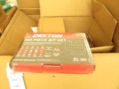 Dekton 100 Piece Bit Set. New & Packaged