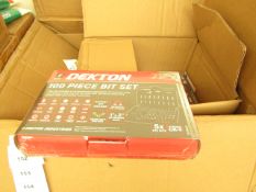 Dekton 100 Piece Bit Set. New & Packaged