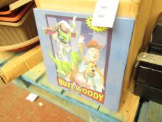 5x Toy Story wall canvas', new and packaged.