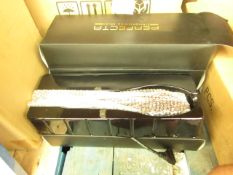 Perfecta hair straightening brush, new and boxed. Euro plug