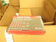 Dekton 100 Piece Bit Set. New & Packaged