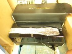 Perfecta hair straightening brush, new and boxed. Euro plug