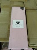 Sanctuary Fitted Sheet With Deep Box Double Blush 100 % Cotton New & Packaged