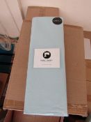 Sanctuary Fitted Sheet With Deep Box Duck Egg Single 100 % Cotton New & Packaged