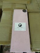 Box of 8 x Sanctuary Fitted Sheet With Deep Box Double Blush 100 % Cotton New & Packaged