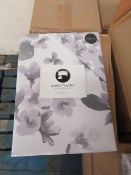 Box of 11x Sanctuary Elissia Purple Reversible Duvet Set Single, includes duvet cover and a matching