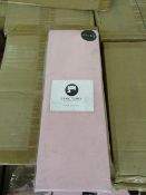 Sanctuary Fitted Sheet With Deep Box Double Blush 100 % Cotton New & Packaged