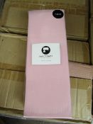 Sanctuary Fitted Sheet With Deep Box Kingsize Blush 100 % Cotton New & Packaged