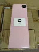 Box of 6 x Sanctuary Fitted Sheet With Deep Box Superking Blush 100 % Cotton New & Packaged