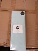 Sanctuary Fitted Sheet With Deep Box Duck Egg Kingsize 100 % Cotton New & Packaged