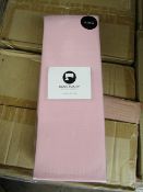 Sanctuary Fitted Sheet With Deep Box Kingsize Blush 100 % Cotton New & Packaged