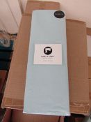 Sanctuary Fitted Sheet With Deep Box Duck Egg Single 100 % Cotton New & Packaged