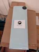 Sanctuary Fitted Sheet With Deep Box Duck Egg Single 100 % Cotton New & Packaged