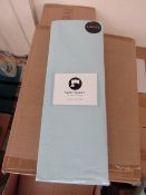 Sanctuary Fitted Sheet With Deep Box Duck Egg Single 100 % Cotton New & Packaged