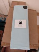 Sanctuary Fitted Sheet With Deep Box Duck Egg Single 100 % Cotton New & Packaged