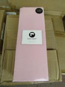 Sanctuary Fitted Sheet With Deep Box Superking Blush 100 % Cotton New & Packaged