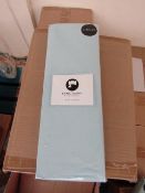 Sanctuary Fitted Sheet With Deep Box Duck Egg Single 100 % Cotton New & Packaged