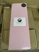 Sanctuary Fitted Sheet With Deep Box Superking Blush 100 % Cotton New & Packaged