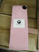 Sanctuary Fitted Sheet With Deep Box Kingsize Blush 100 % Cotton New & Packaged