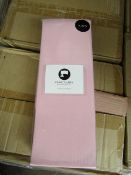 Box of 8x Sanctuary Fitted Sheet With Deep Box Kingsize Blush 100 % Cotton New & Packaged