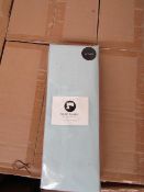 Sanctuary Fitted Sheet With Deep Box Duck Egg Kingsize 100 % Cotton New & Packaged