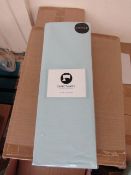 Box of 12x Sanctuary Fitted Sheet With Deep Box Duck Egg Single 100 % Cotton New & Packaged