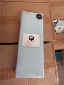 Box of 8x Sanctuary Fitted Sheet With Deep Box Duck Egg Double 100 % Cotton new & Packaged