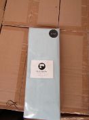 Sanctuary Fitted Sheet With Deep Box Duck Egg Kingsize 100 % Cotton New & Packaged