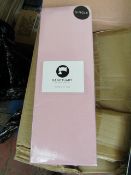 Box of 12x Sanctuary Fitted Sheet With Deep Box Single Blush 100 % Cotton new & Packaged