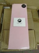 Box of 6 x Sanctuary Fitted Sheet With Deep Box Superking Blush 100 % Cotton New & Packaged