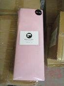 Sanctuary Fitted Sheet With Deep Box Double Blush 100 % Cotton New & Packaged