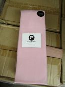 Box of 8x Sanctuary Fitted Sheet With Deep Box Kingsize Blush 100 % Cotton New & Packaged