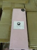 Sanctuary Fitted Sheet With Deep Box Double Blush 100 % Cotton New & Packaged