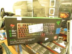 Razer huntsman Tournament Edition Optical Gaming Keyboard. Untested due to no USB-C connector, all