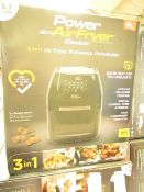 | 1x | POWER AIR FRYER 5.7L | UNCHECKED & BOXED | NO ONLINE RE-SALE | Sku C5060541513068 | RRP £