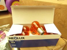 Box of 10x Neolux 12v bulbs, new and boxed.