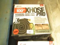 | 1X | XHOSE PRO 100FT | UNCHECKED AND BOXED | NO ONLINE RE-SALE | SKU - | RRP £74.99 TOTAL LOT RRP