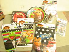 Muppets Party Accessory pack incl Plates, Cups, Banners, napkins etc. New & packaged