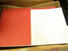 Box of 100 Exercise Books. Unused & Boxed. See image For Style