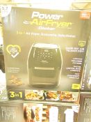 | 1x | POWER AIR FRYER 5.7L | UNCHECKED & BOXED | NO ONLINE RE-SALE | Sku C5060541513068 | RRP £