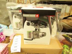 Kaiser Baas Delta drone accessory electronic gimbal and landing gear stabilisers, new and boxed.