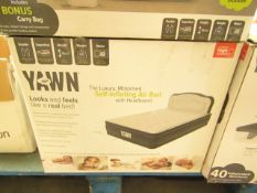 | 1 | YAWN DOUBLE AIR BED | BOXED AND UNCHECKED | NO ONLINE RE-SALE | SKU - | TOTAL LOT RRP - £69.99