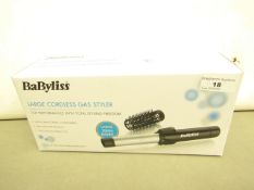 Babyliss Large Cordless Gas Styler. Boxed & Looks New But Untested